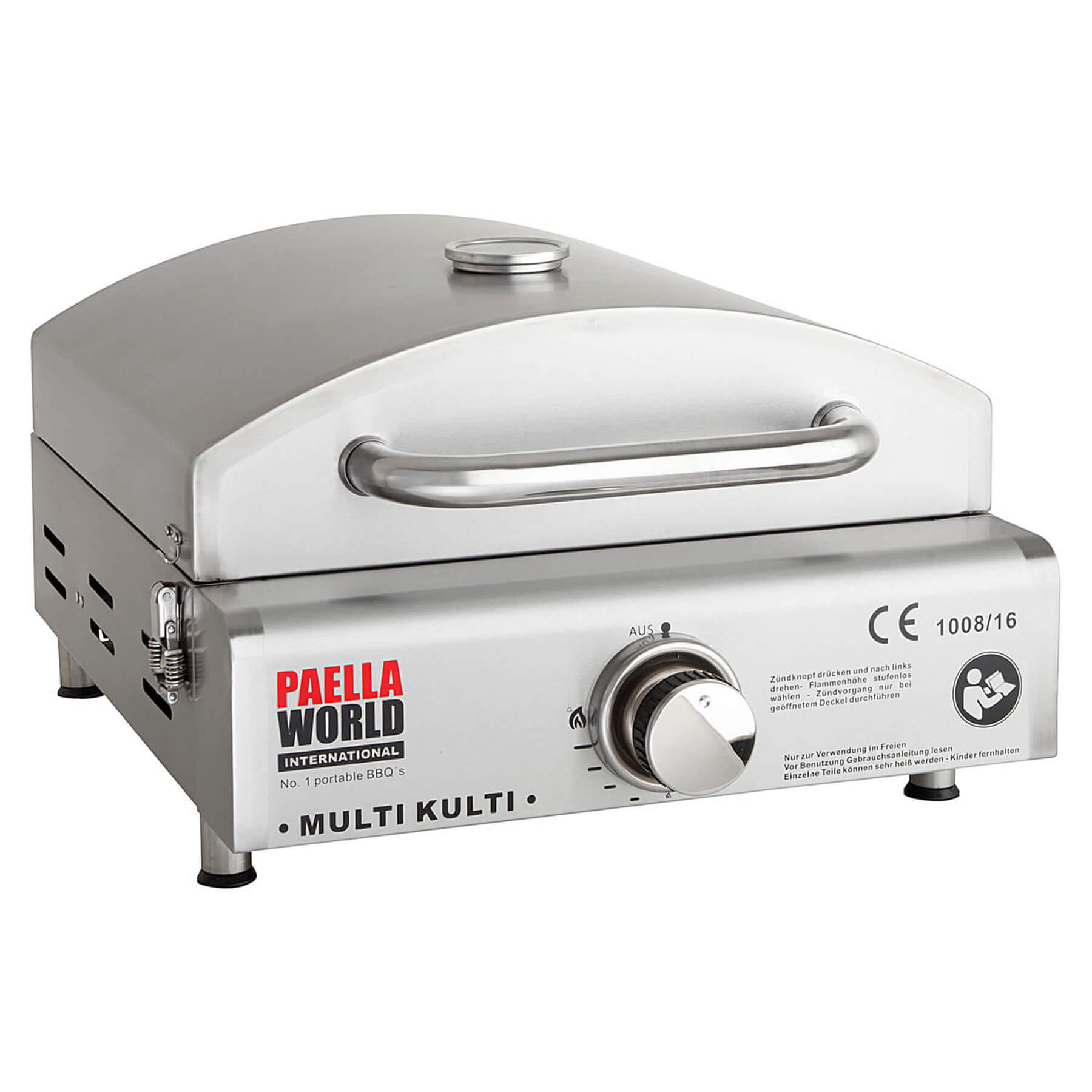 Multi-Kulti Set 2 - gril 3,8 kW a nástavba pizza pec PWI 200-2