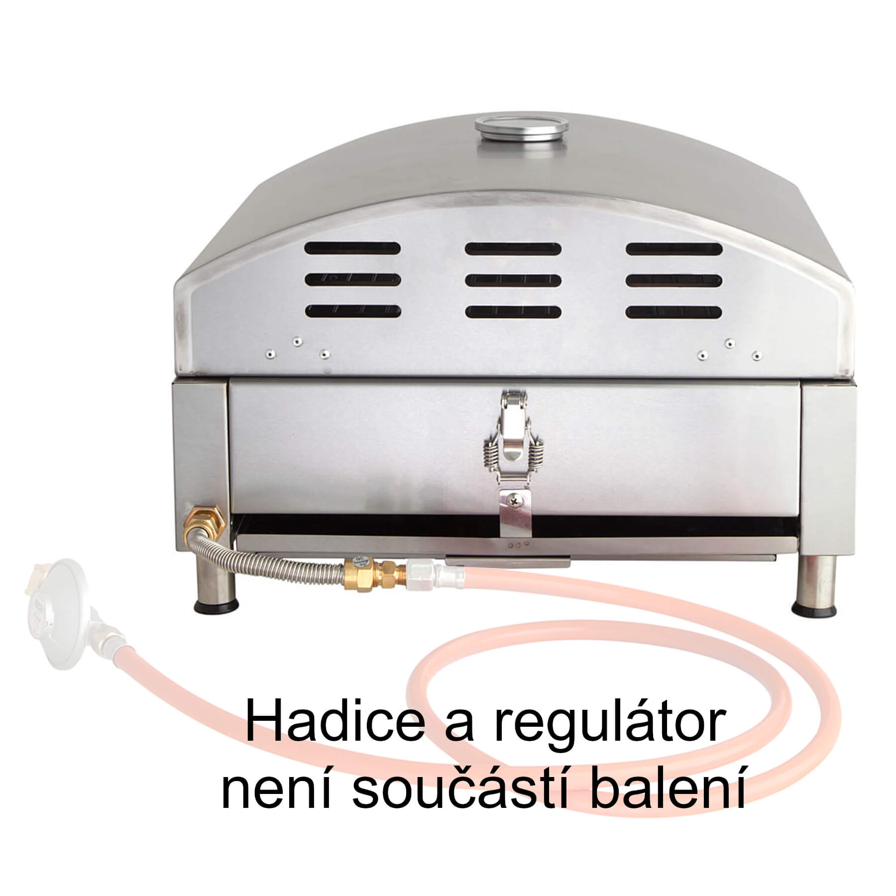 Multi-Kulti Set 2 - gril 3,8 kW a nástavba pizza pec PWI 200-2