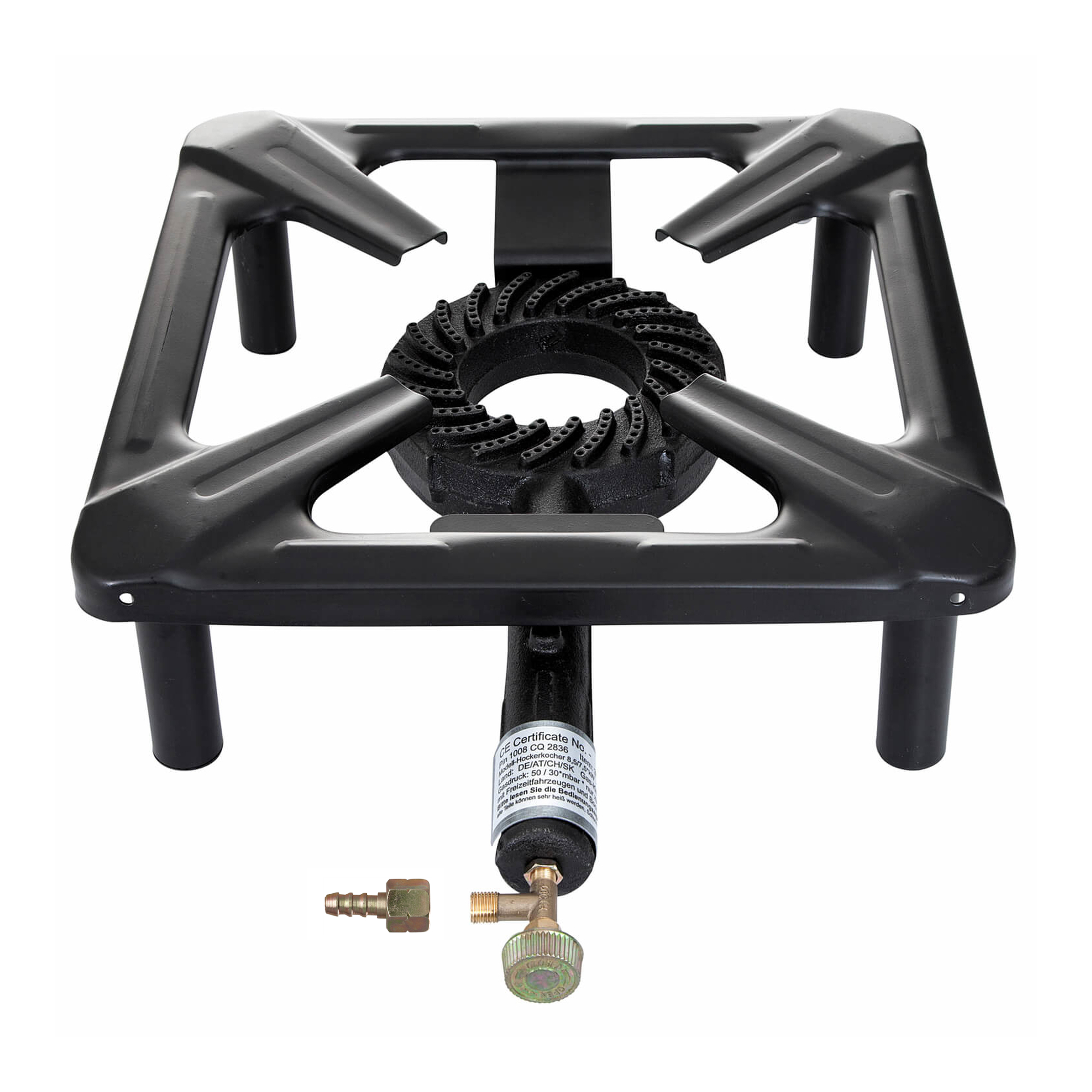 Průmyslový vařič 4 kW 30x30x14 cm PWI 3030 plynová stolička