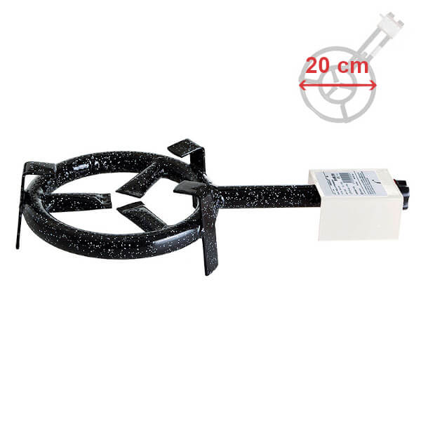 Hořák Paella PB 20 cm, 5 kW, 1-kruhový PWI