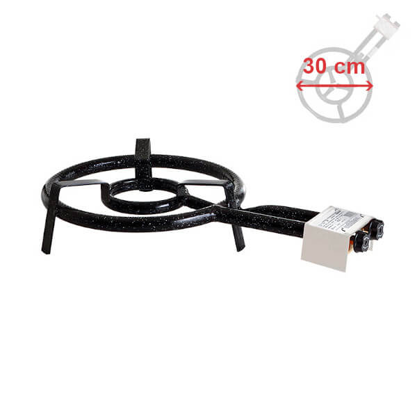 Hořák Paella PB 30 cm, 7,5 kW, 2-kruhový PWI 1501.2