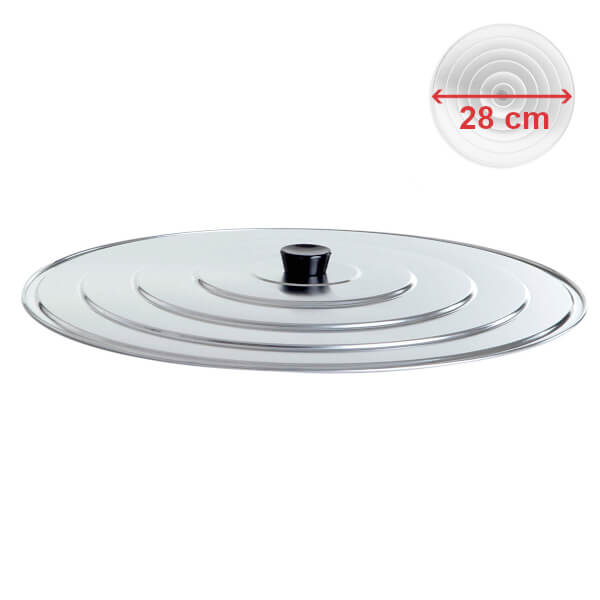 Aluminiová poklička 28 cm na paella pánev PWI 3503