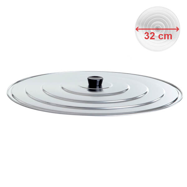 Aluminiová poklička 32 cm na paella pánev PWI 3504