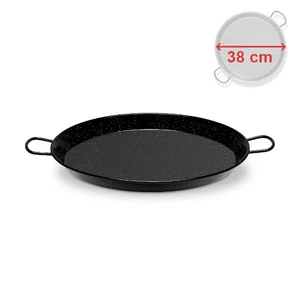 Paella gastro pánev 38 cm smaltovaná ocel, Vaello Campos P0238