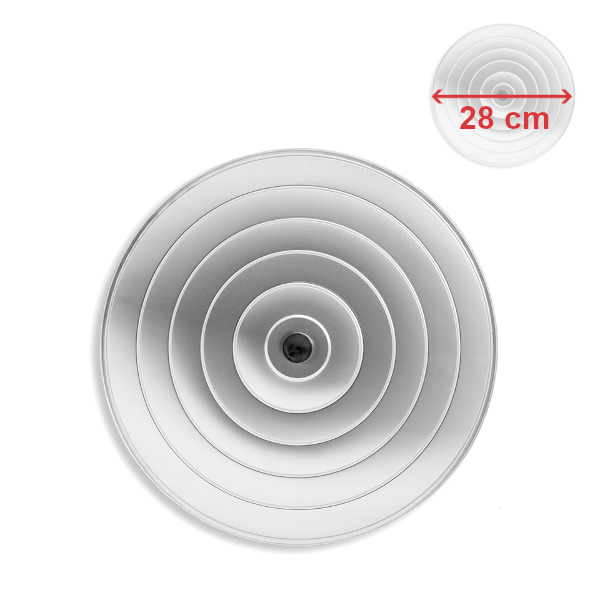 Hliníková poklička 28 cm Vaello Campos P2128