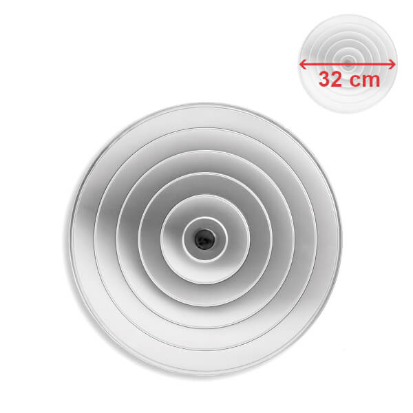 Hliníková poklička 32 cm Vaello Campos P2132