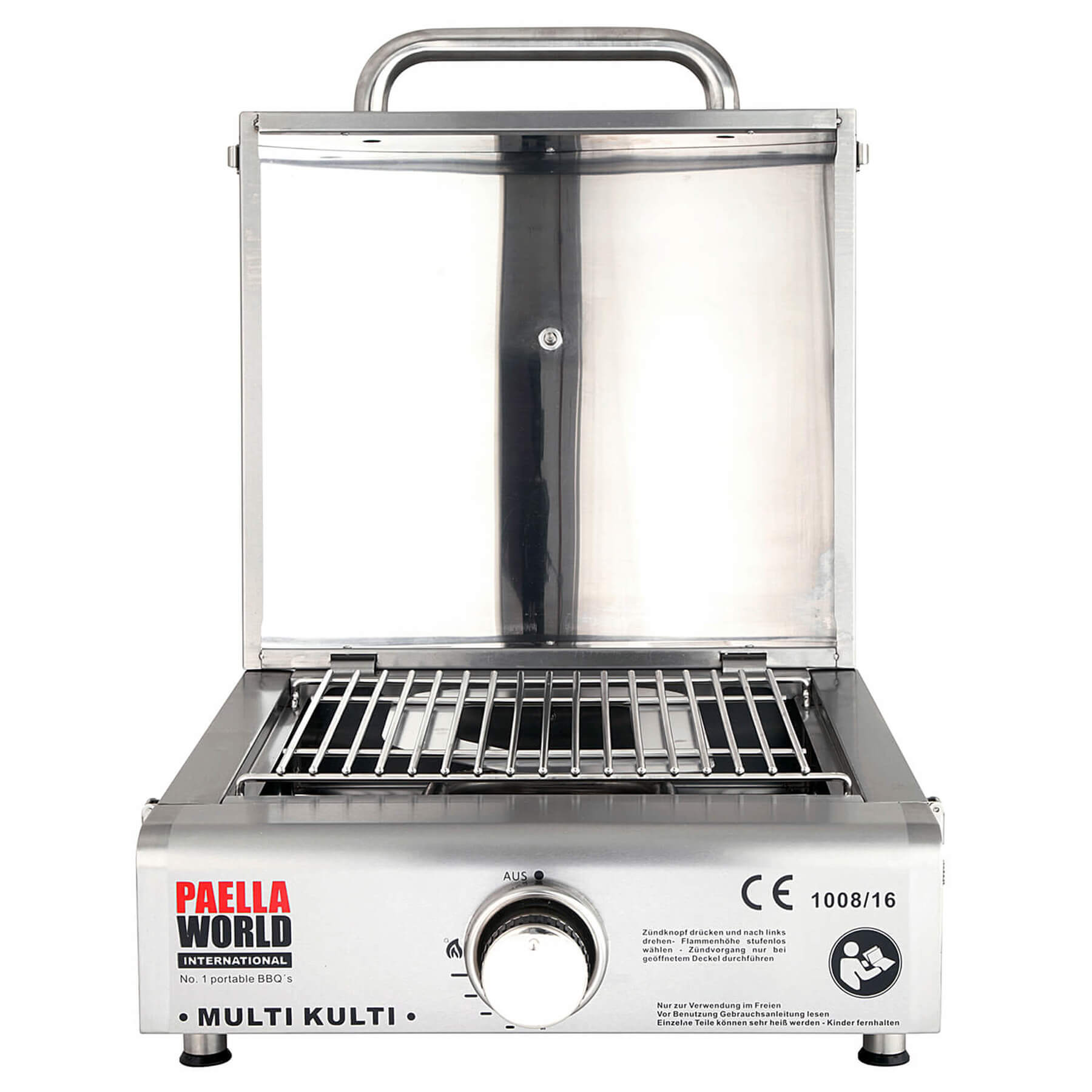 Multi-Kulti Set 2 - gril 3,8 kW a nástavba pizza pec PWI 200-2