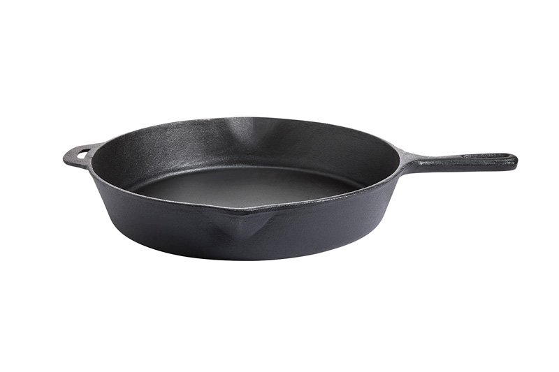 Set - Průmyslový vařič 30x30x14 cm s litinovou pánví 30 cm PWI 3030+9764