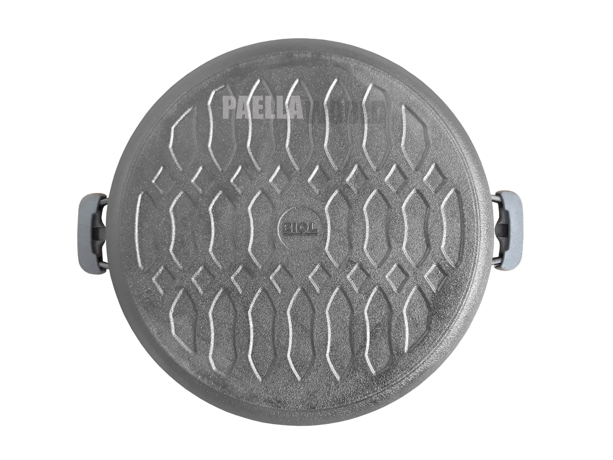 Litinová pánev 40 cm s madly Biol, hluboká BL1740