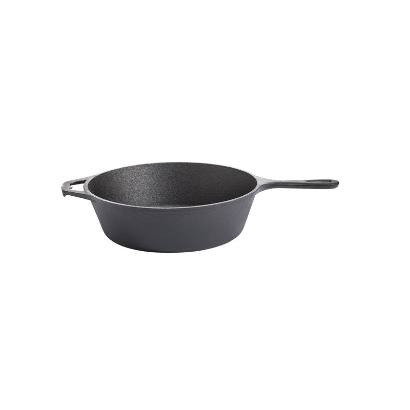 Set - Průmyslový vařič 30x30x14 cm s litinovým rendlíkem 2v1 26 cm PWI 3030+9763