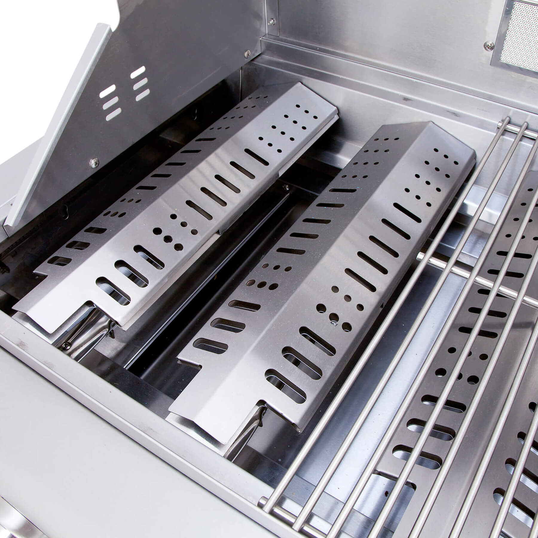 Vestavný plynový gril Top-Line Chef S 10,5 kW nerez, 2 hořáky + infra AllGrill 100959 Airsystem