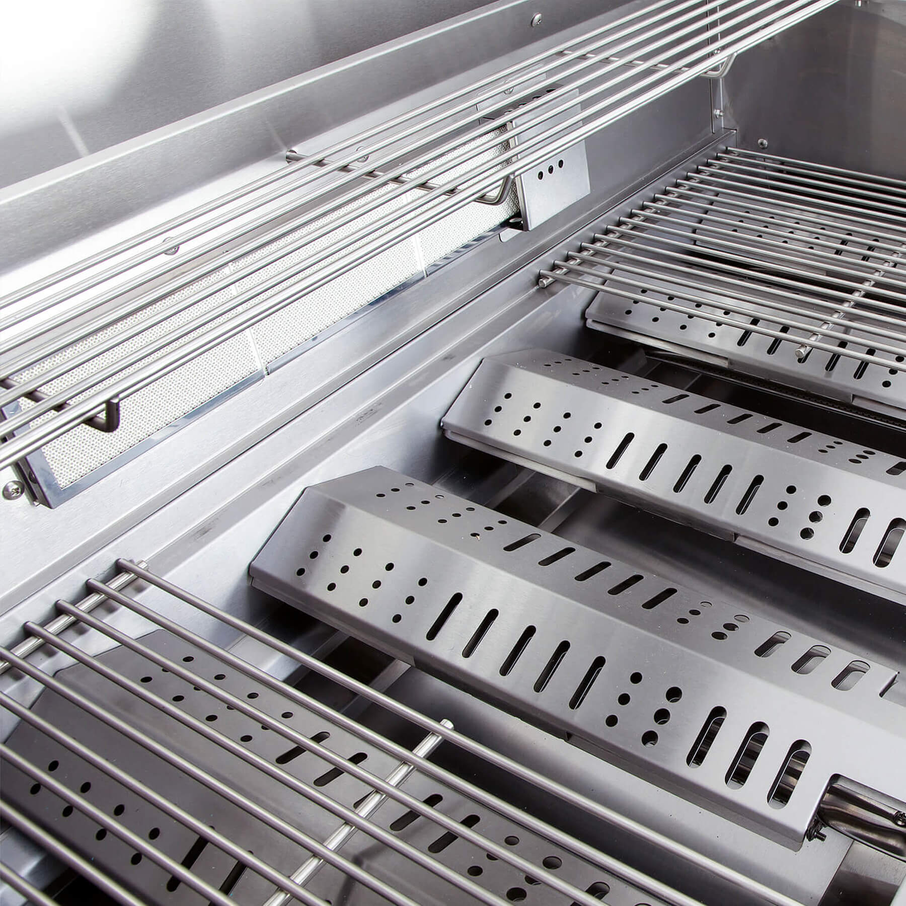 Vestavný plynový gril Chef XL 24,5 kW nerez, 6 hořáků, infračervený hořák All Grill 100939