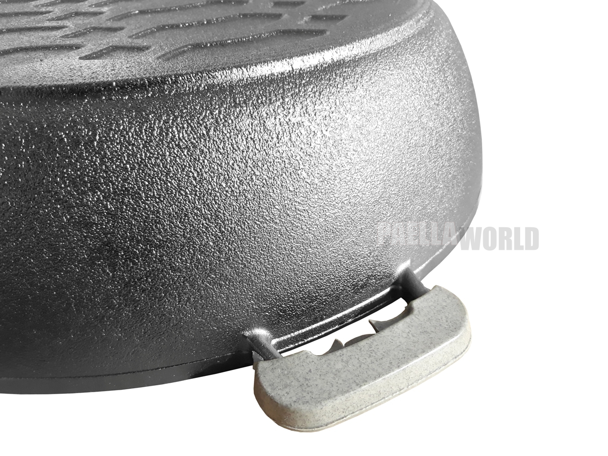 Litinová pánev 40 cm s madly Biol, hluboká BL1740