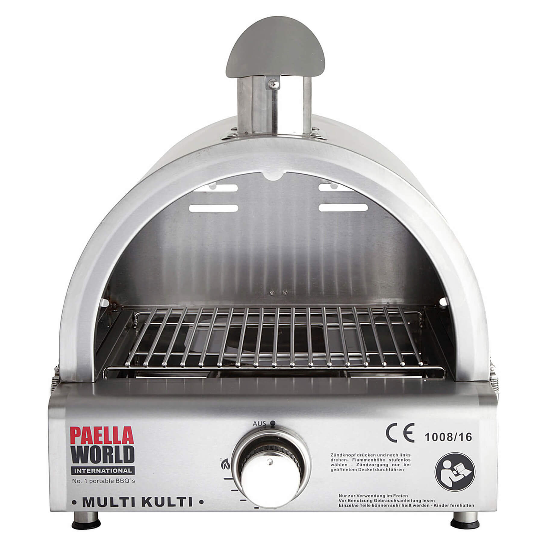 Multi-Kulti Set 2 - gril 3,8 kW a nástavba pizza pec PWI 200-2