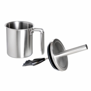 Nádoba na marinádu a silikonový štětec 2v1 PWI 17553